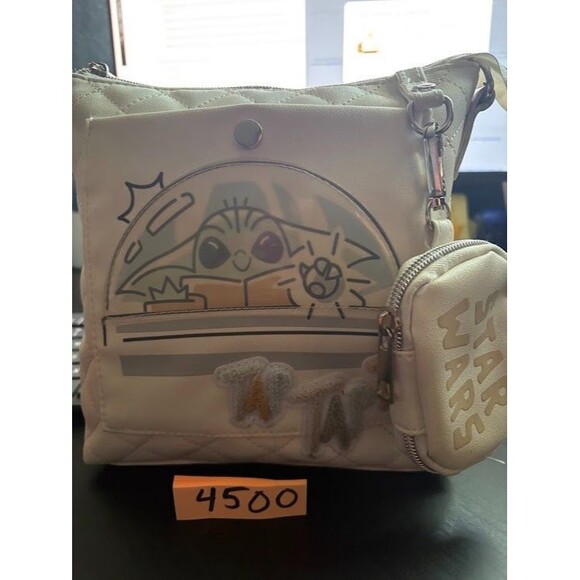 Disney Parks Star Wars Baby Grogu Crossbody Bag With Coin Purse  2023 main image 7